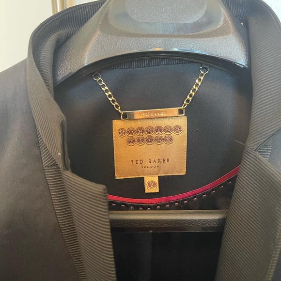Black suit evening jacket - Ted baker size 2 - Picture 11 of 17